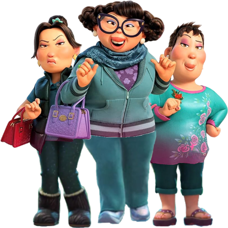 Helen, Ping, and Chen PNG by TheAnimationFan2007 on DeviantArt