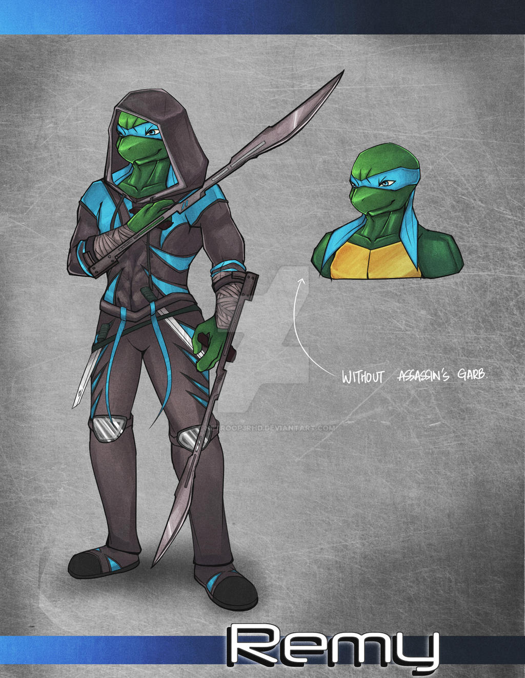 Tmnt Remy Remy, the slick and smooth one by TheTroop3rHD on DeviantArt