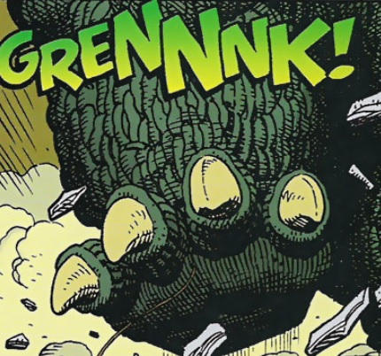 Godzilla Splinter Godzilla Foot by Mosquito-Meyers on DeviantArt