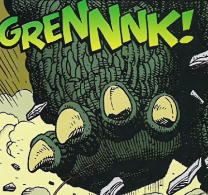 Godzilla Splinter Godzilla Foot by Mosquito-Meyers on DeviantArt