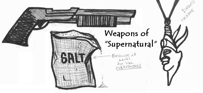 weapons of Supernatural TV