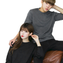 Couple (Ulzzang) PNG (render)