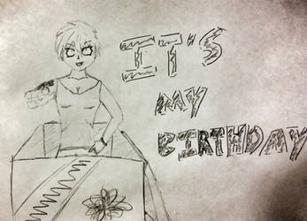 Crystal's Birthday 7/7 (10 minute sketch)