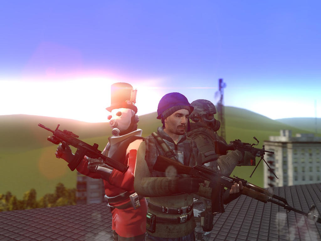 My gmod friends by quinoproductions on DeviantArt
