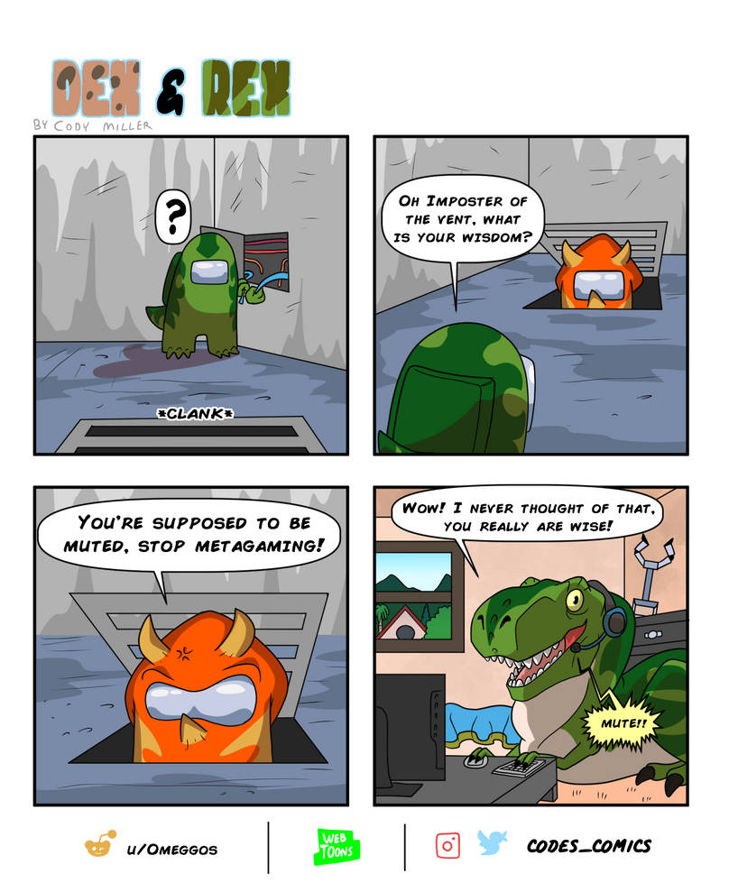 Dex Rex Dex and Rex: Imposter Wisdom by CodesComics on DeviantArt