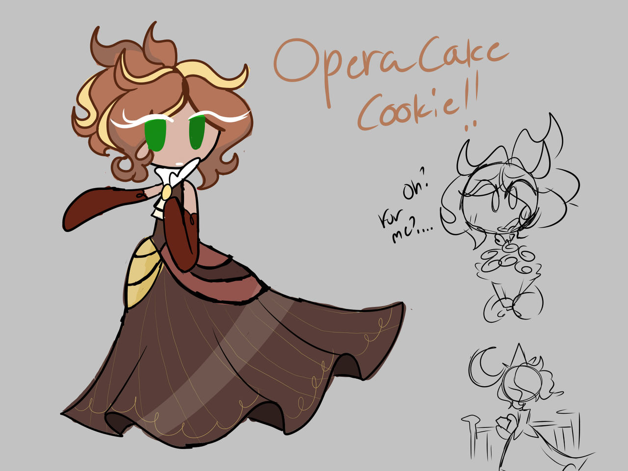 Opera Cake Cookie - Cookie Run Oc! by LemonLimeSoda1020 on DeviantArt