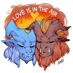 Love is in the air - Lunastra and Teostra