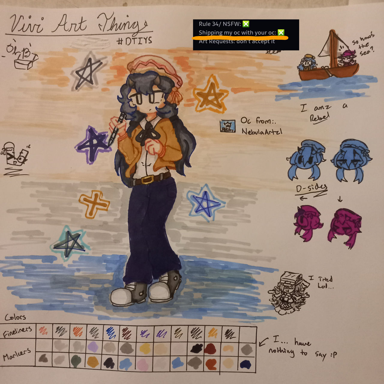 Deviantart To Draw A Random Draw In Your Style Challenge, Ft. Vivi by OminousLunchBox on ...