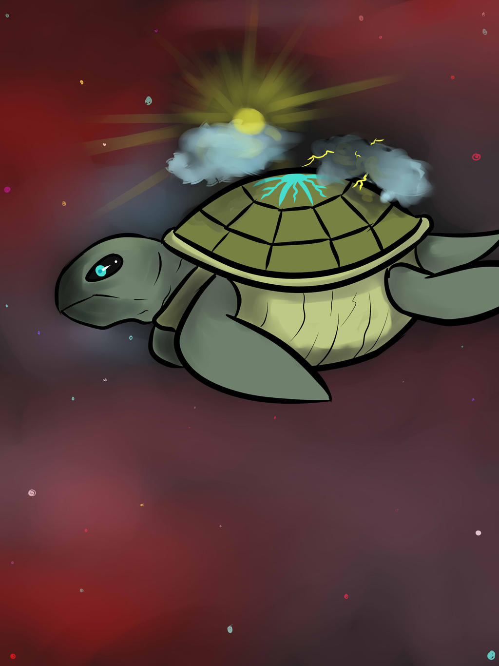 Turtle maturin, the Multiverse (Stephen