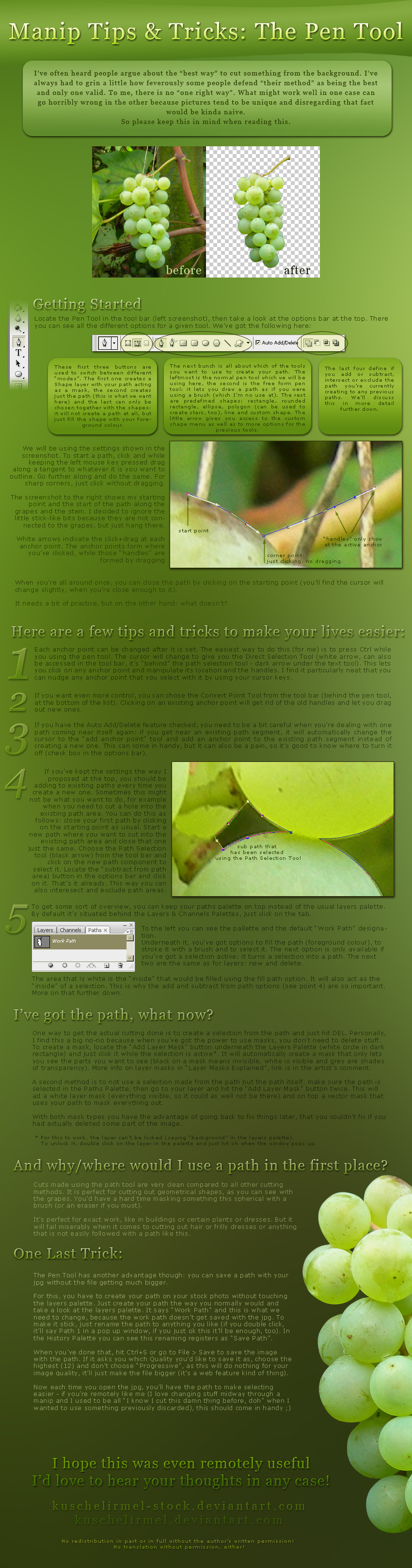 Manip Tips + Tricks: Pen Tool