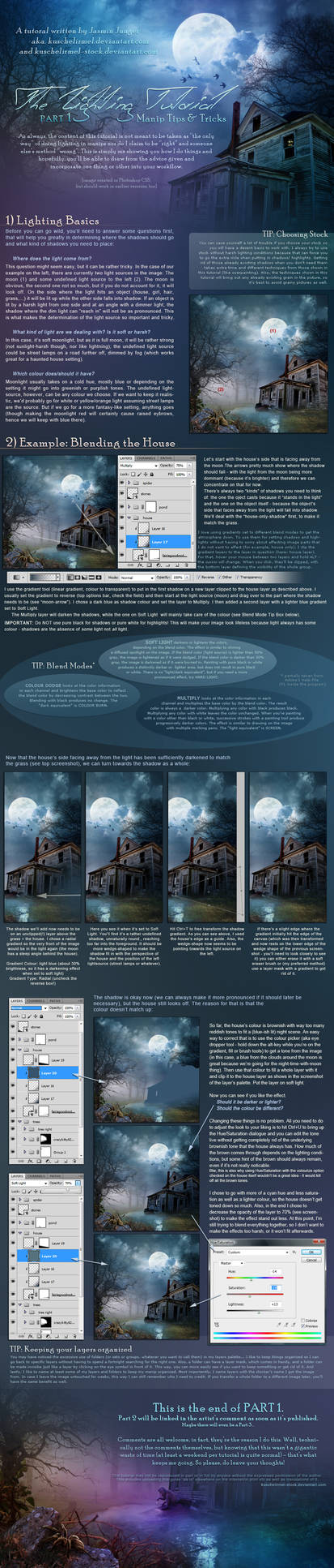 The Lighting Tutorial - Part 1 by kuschelirmel-stock on DeviantArt