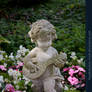 Angel Statue in the Garden