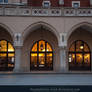 Cloth Hall Arches Light in windows