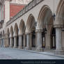 Cloth Hall side view Arches