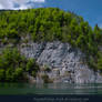 Alpine Lake - Clear Water - Cliff 03