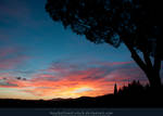 Sunset over Tuscany 04 by kuschelirmel-stock