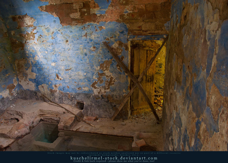 Inside the old Bath House 09 by kuschelirmel-stock