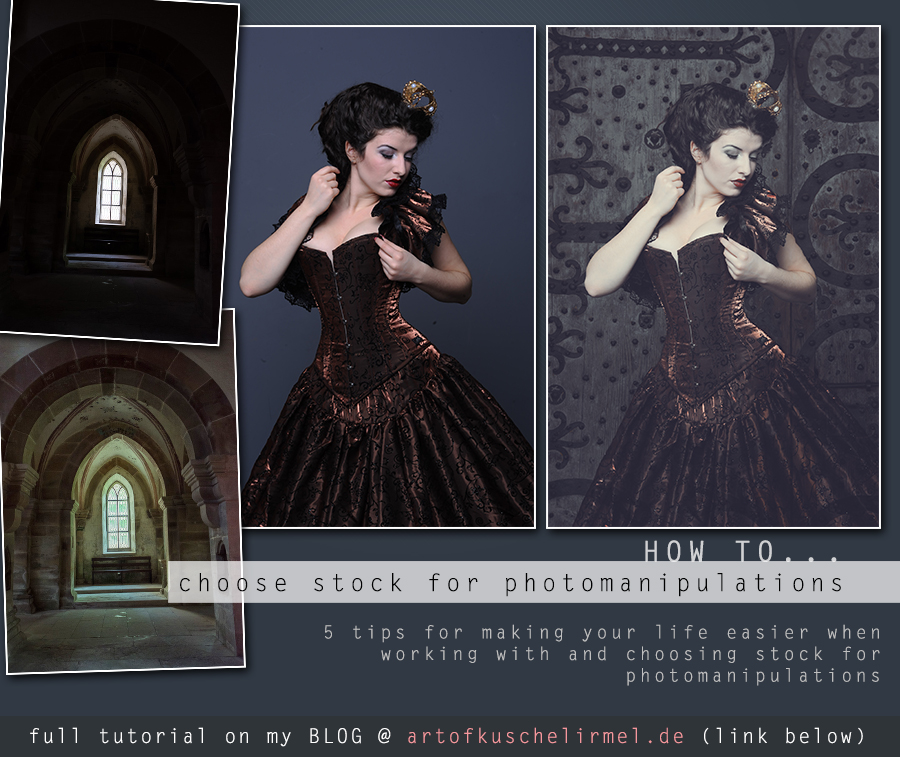 How to choose stock for photomanipulations