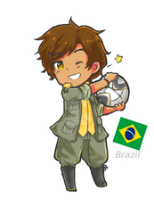 HetaliaOC: Brazil by SPINNY-chair-HERO