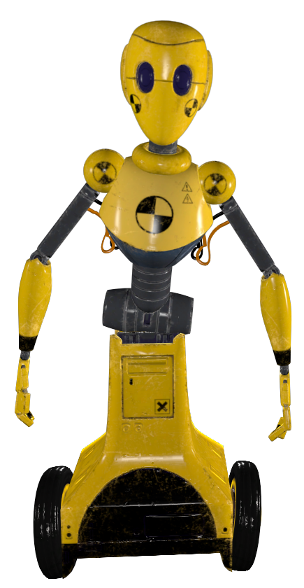 Unused Yellow Bot - Renders 1 by Madness666666 on DeviantArt