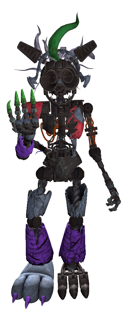 Ruined Roxanne Wolf - Renders 1 by Madness666666 on DeviantArt