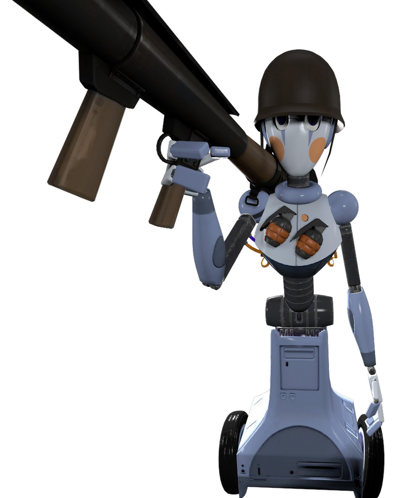 Soldier Bot - Renders 1 by Madness666666 on DeviantArt