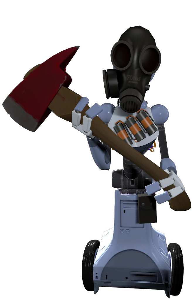 Pyro Bot - Renders 1 by Madness666666 on DeviantArt