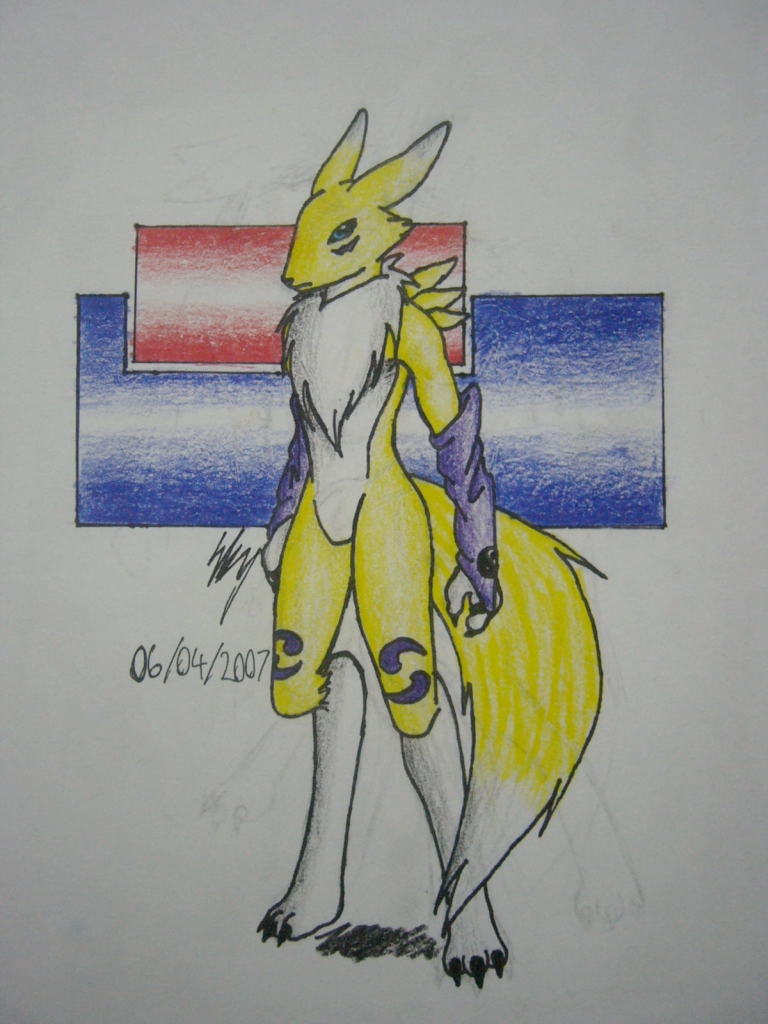 Renamon Pose 1