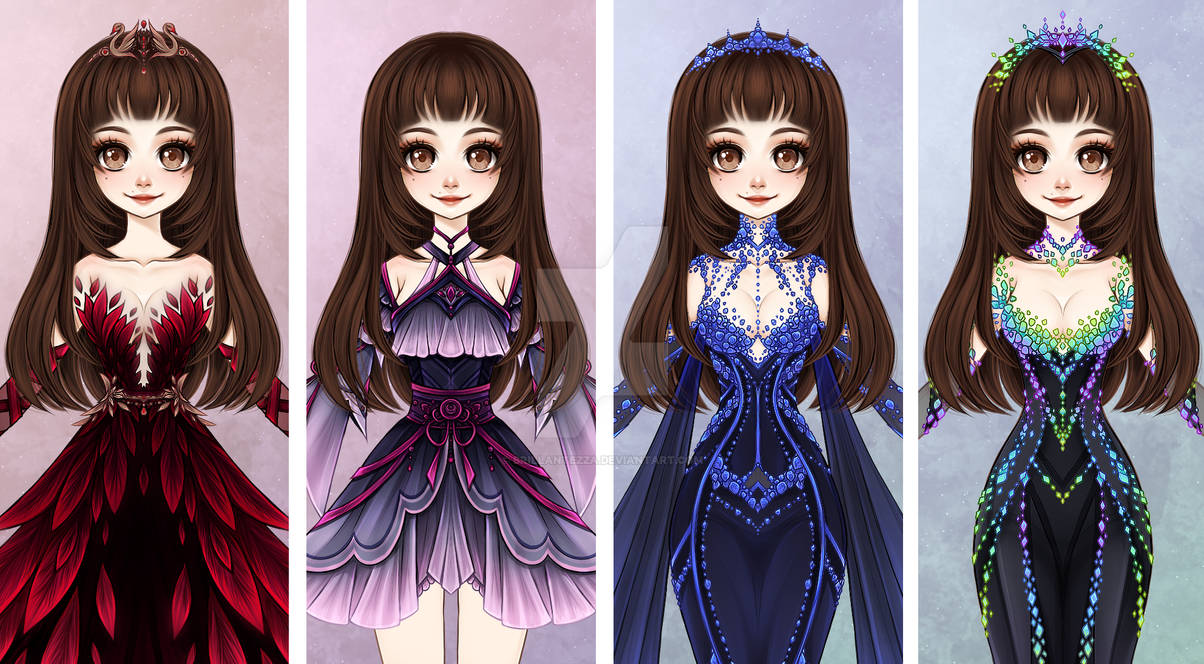 Your OC design base by Brillantezza on DeviantArt