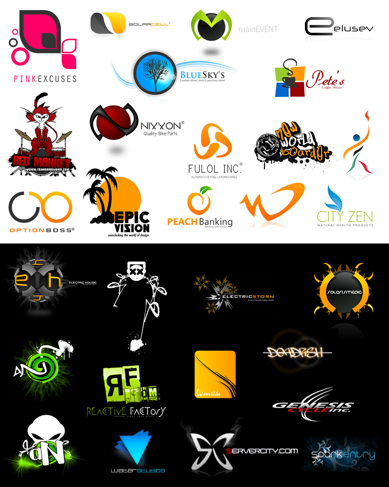 My Logos - March 2008 by peterosmenda on DeviantArt