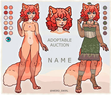 [OPEN] Adopt auction - Red kitty