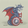 Baby Captain America Dragon