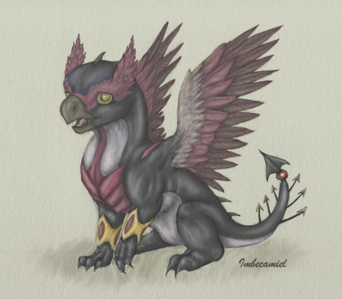 Baby Hawkeye Dragon