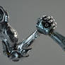 Robotic hands Arm wrestling