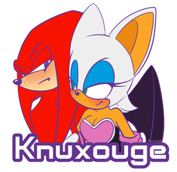 Thank you! 3/4 - Knuxouge by RubyWiitch