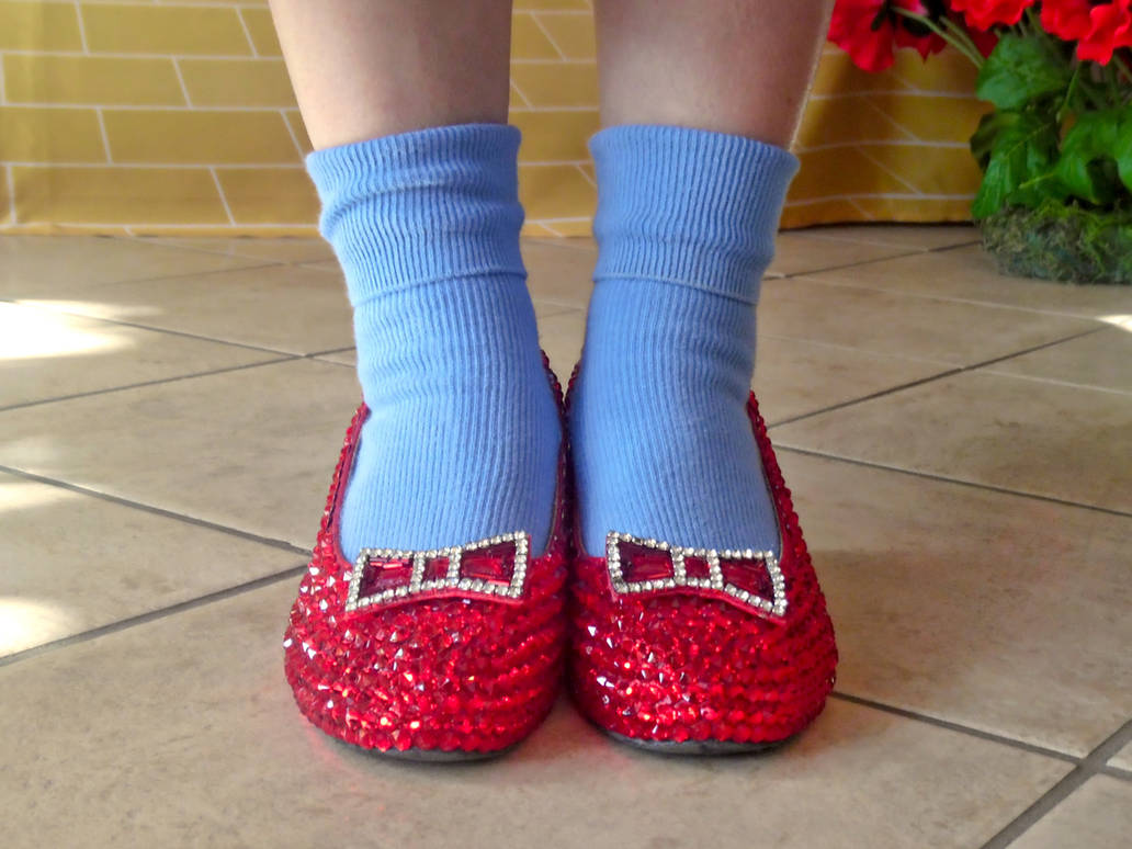 Ruby Slippers Diy Dorothy's Ruby Slippers by TheWizardofOzzy on DeviantArt