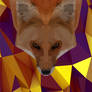 Low poly fox