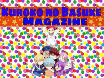 Kuroko no Basuke Magazine background (wattpad)