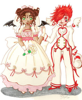 Rose Bride n Strawberry Prince