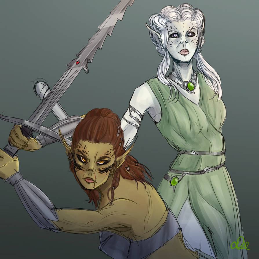 Gith Female Ranger gith girls by Snibella on DeviantArt
