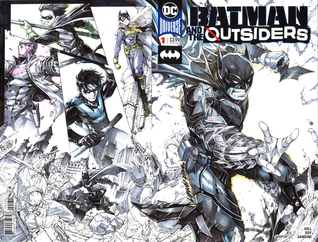 Comic Art Commission: Batman by claw0208 on DeviantArt