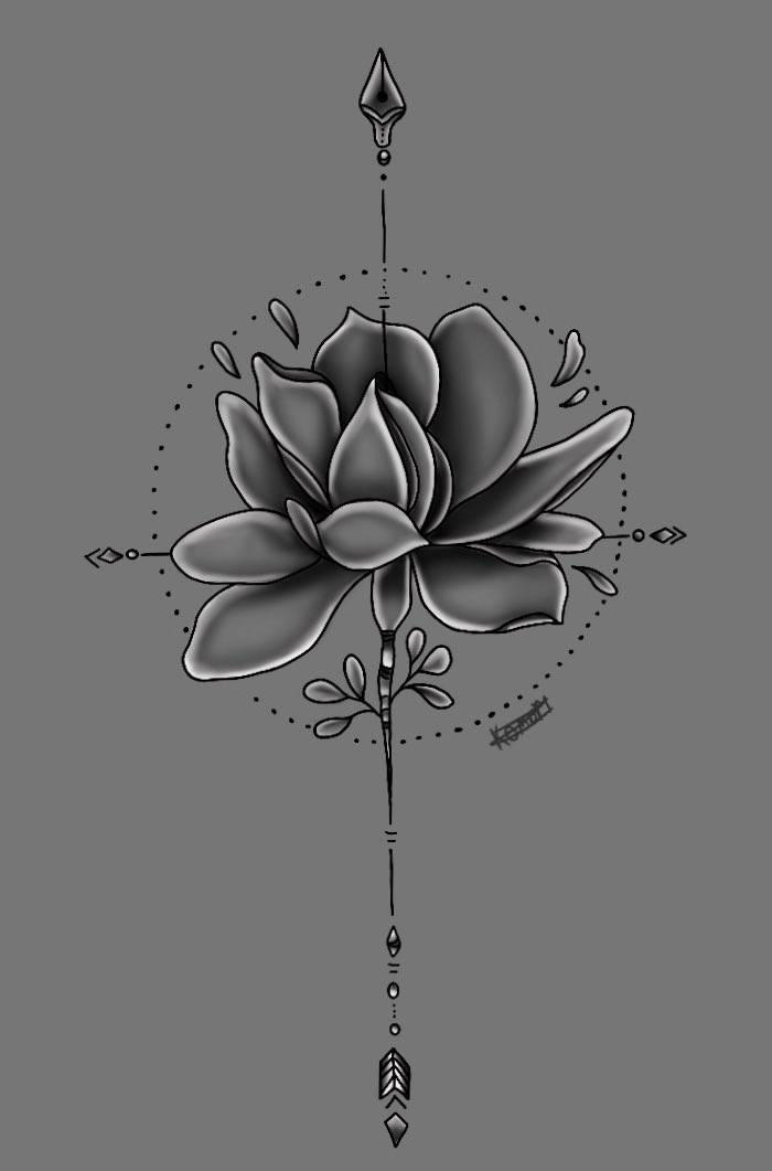 A random tattoo drawing by KomoriTheBat on DeviantArt