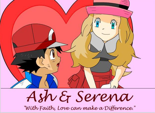 Ash and Serena (Amourshipping) #1