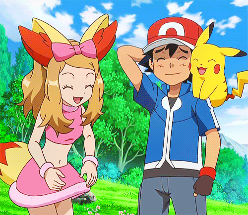 Pokemon XY: Fenniken Costumed Serena Gif by Pokemon XY: Fenniken Costumed Serena Gif by