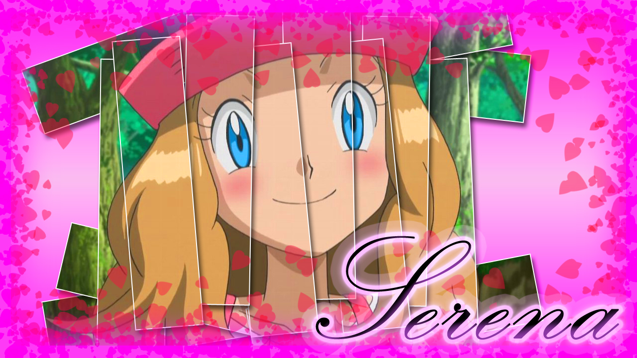 Pokemon XY Happy Serena