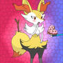 Pokemon XY Serena's Braixen