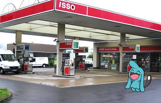 Issos Tankstelle