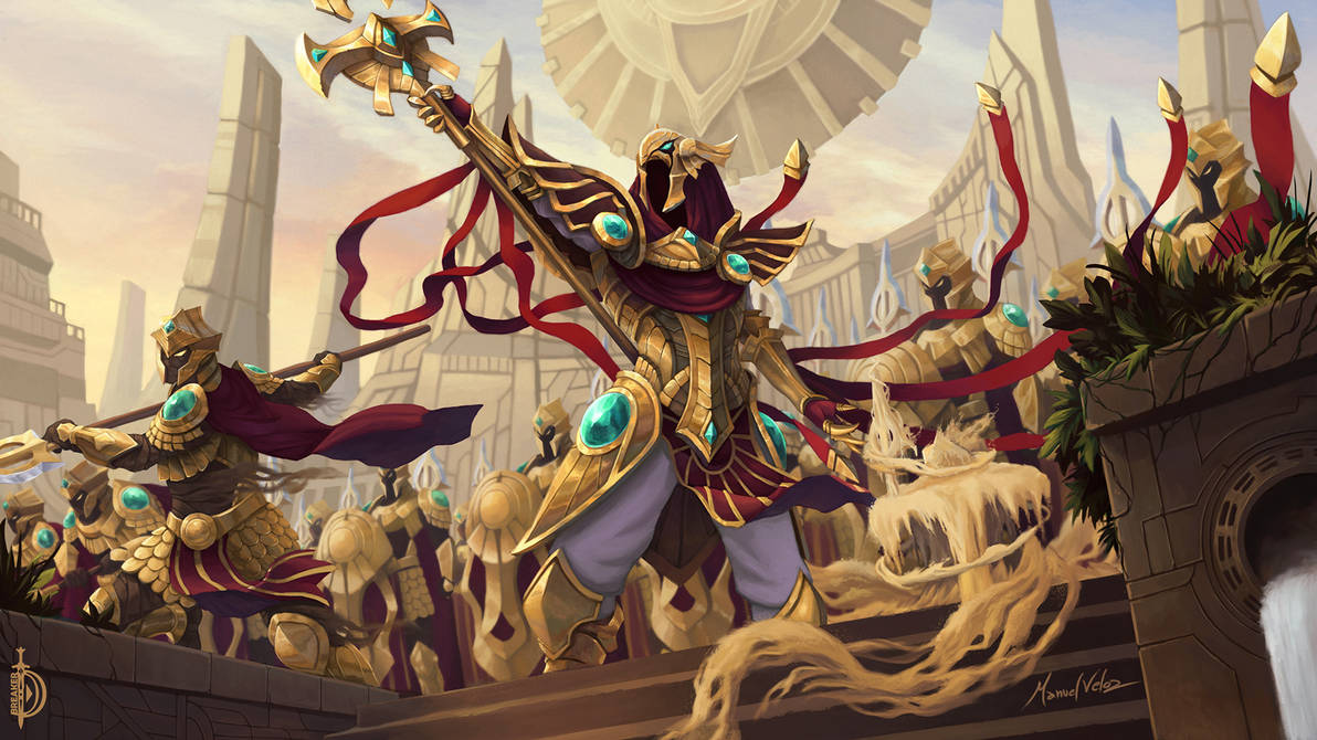 Dnd Azir Azir, Reforging an Empire by DawnbreakerDESIGNS on DeviantArt