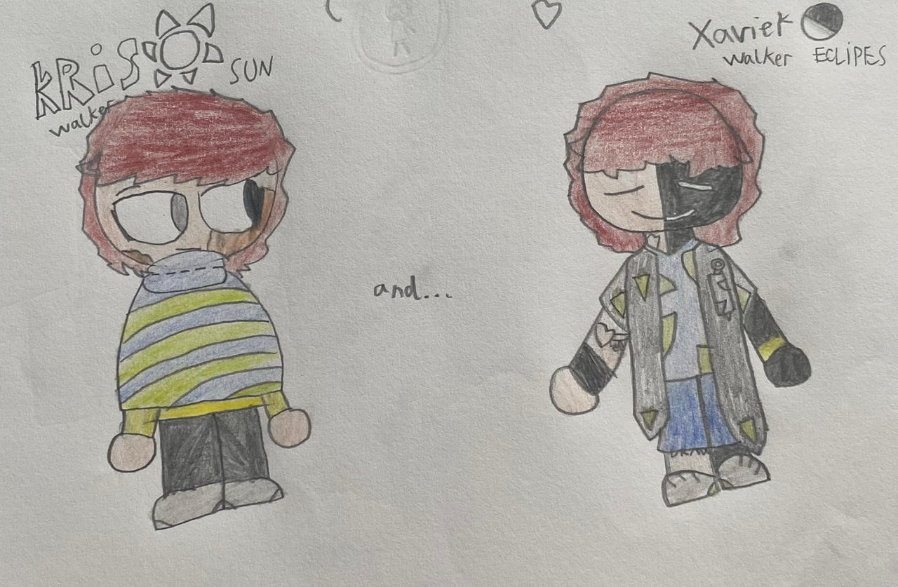 Pennies Siblings: Kris and Xavier