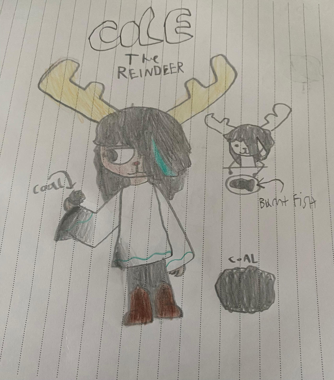 Character revealed! Cole the Reindeer